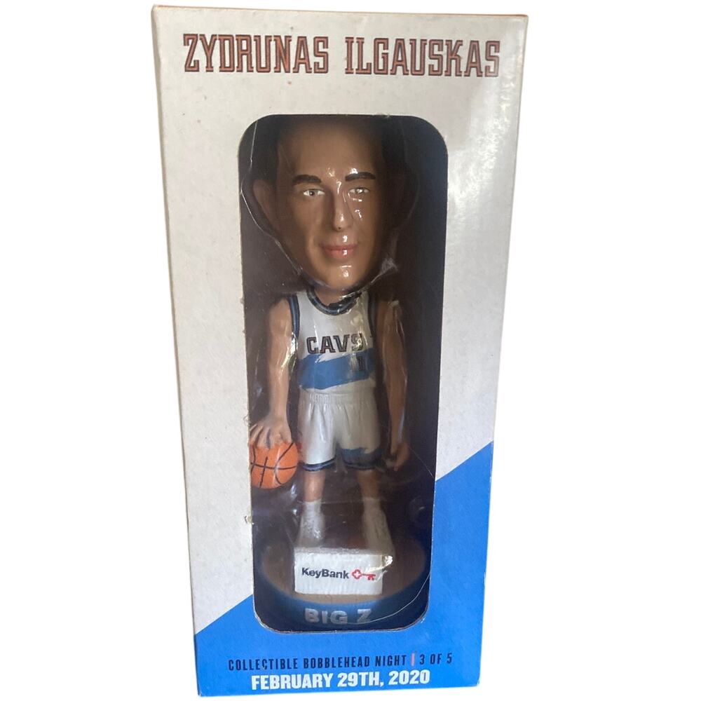 Zydrunas Ilgauskas Cleveland Cavaliers Bobblehead Collectible NBA Cavs 2020